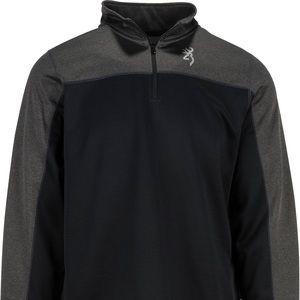 Browning Men’s Quarter Zip Fleece Pullover